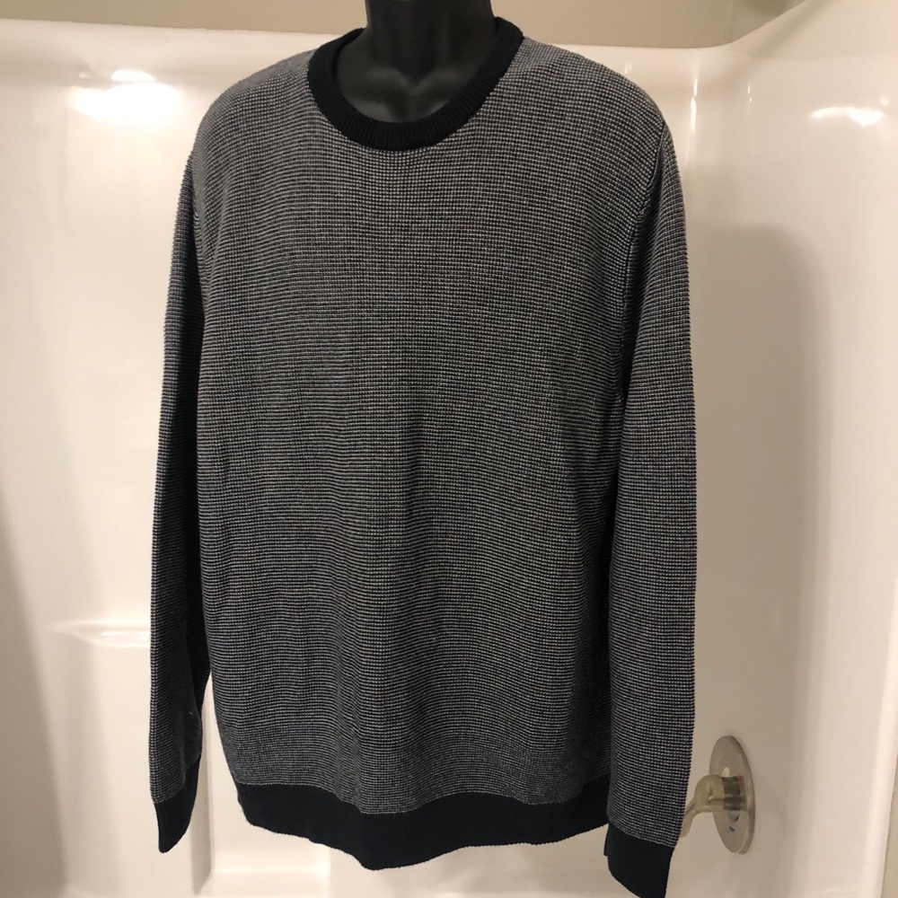 Chaps Long Sleeve Gray Sweater, Men’s XL